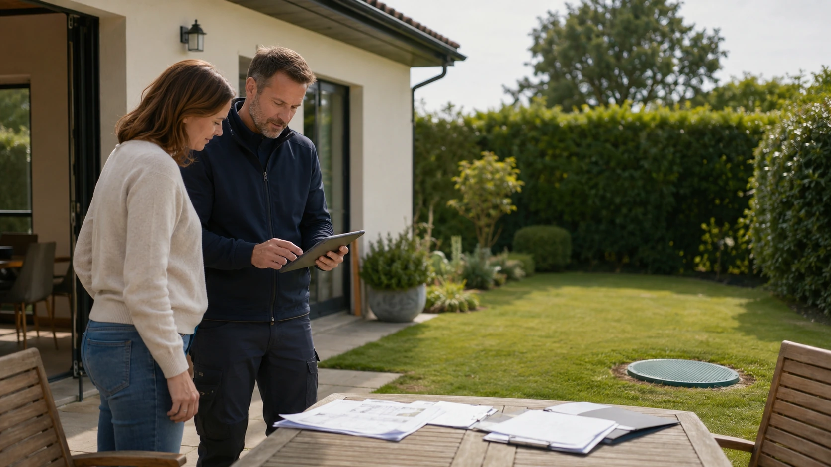Contrôle d'assainissement avant une vente immobilière