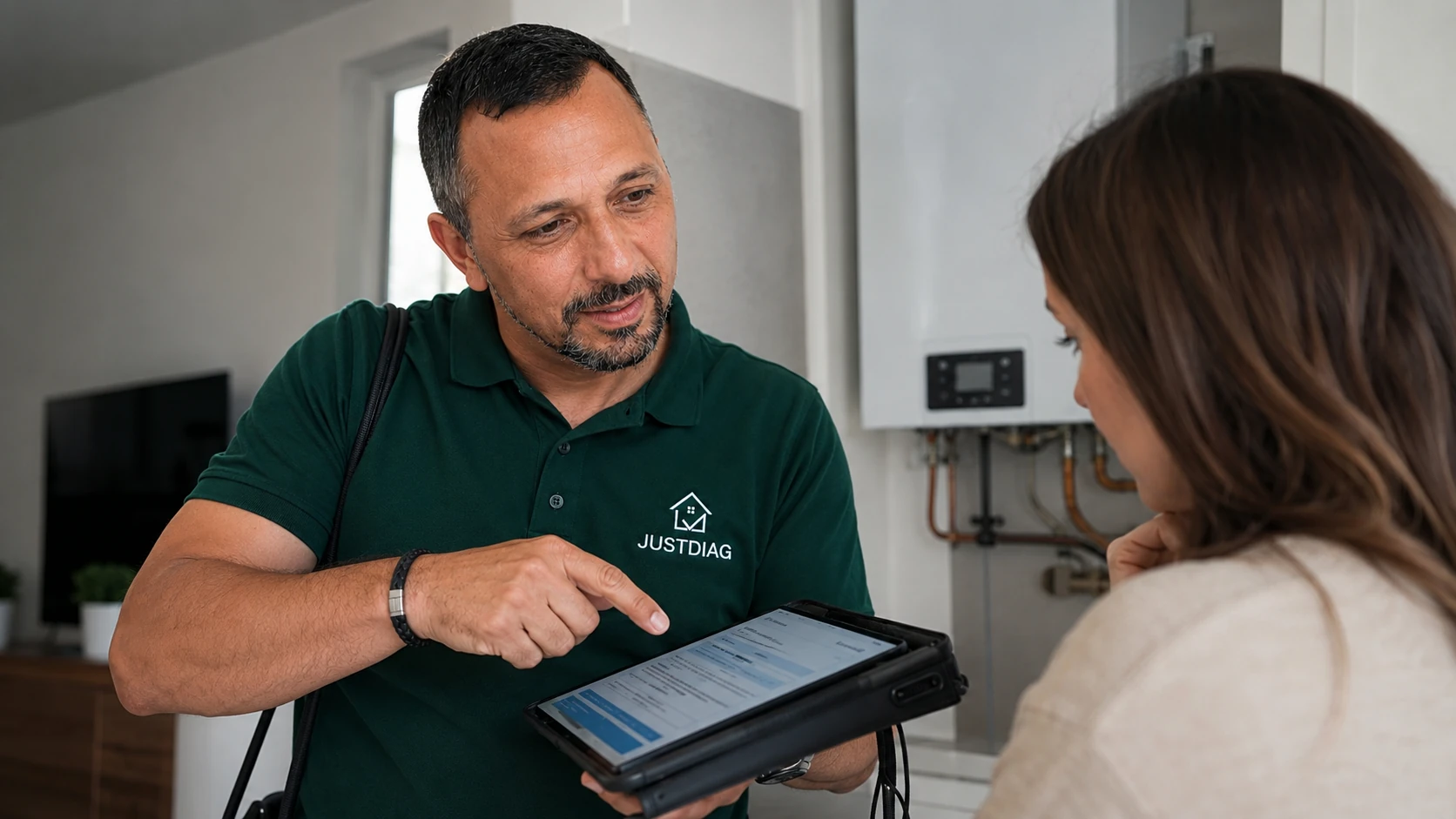 Explication d’un rapport de diagnostic gaz Justdiag